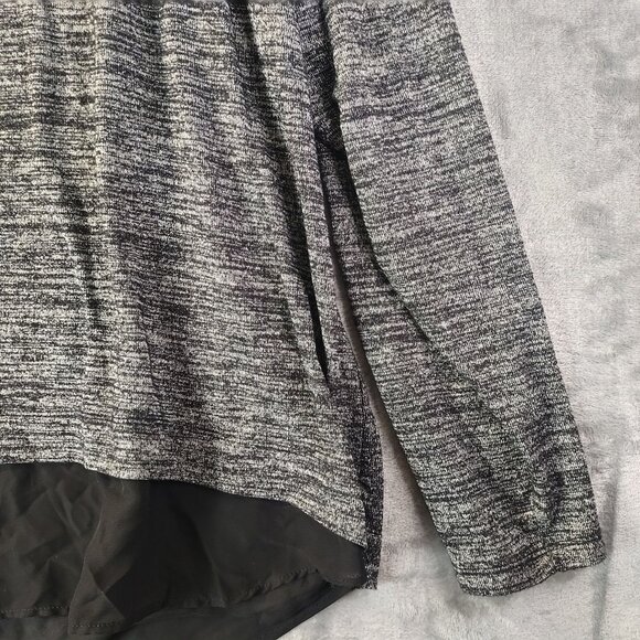 Cato Woman 22/24 Top Gray Splitback Lightweight Career Layered plussize high low - Picture 5 of 11